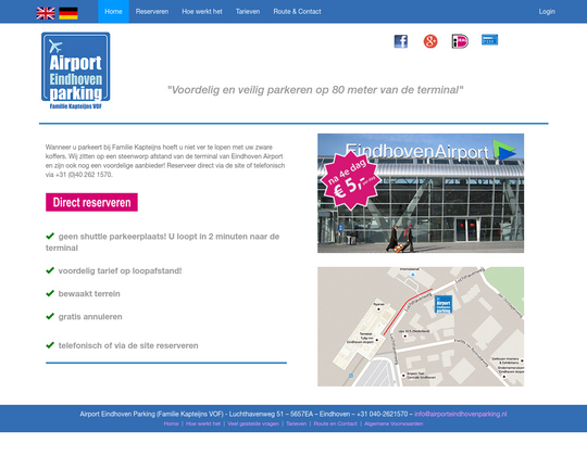 Airport Eindhoven Parking Logo