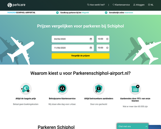 Airport Parking Schiphol Logo