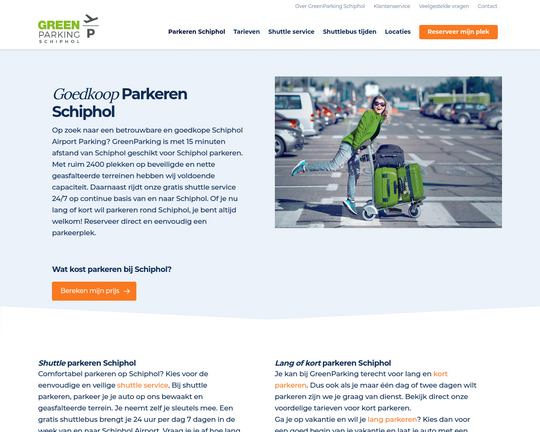 Budget Parking Schiphol Logo