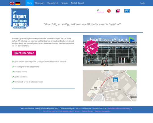 EindhovenAirportParking.nl Logo