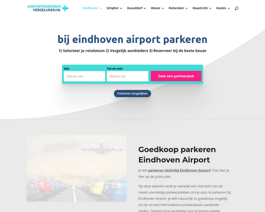 ParkerenEindhoven Airport Logo